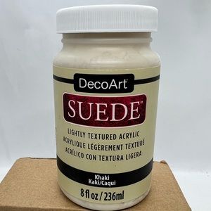 DecoArt Suede Lightly Textured Acrylic Paint KHAKI